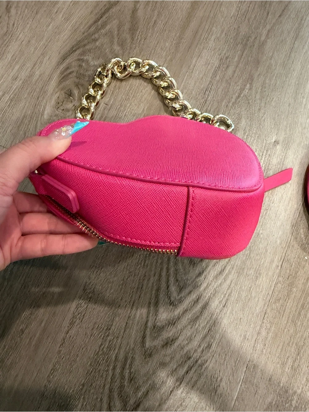 Versace Jeans Couture Pink Heart Shaped Bag Crossbody bag